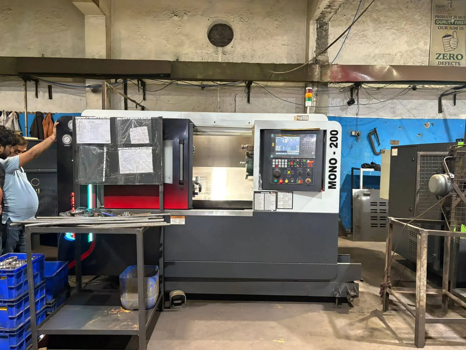 CNC Lathe — MONO 200 — Swati Industries
