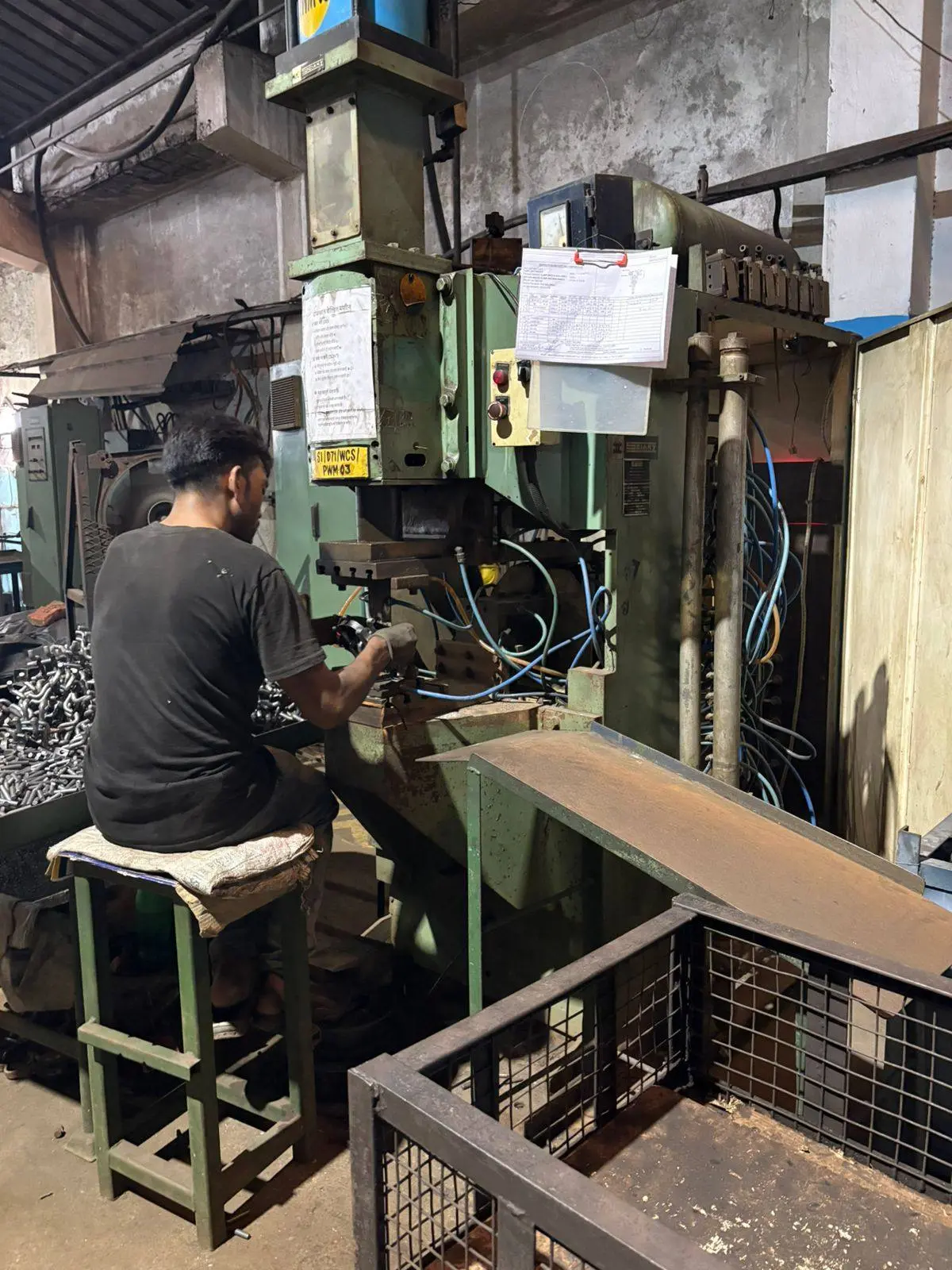 Pneumatic Press — Swati Industries